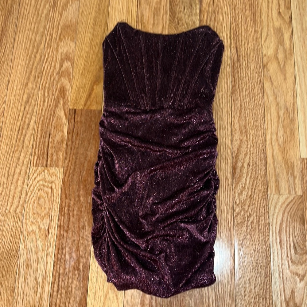 Windsor sparkly bodycon strapless dress